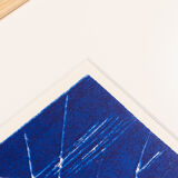 Netz, Wood Cut on Paper, 57 x 36 cm