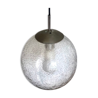 Vintage pendant lamp transparent sphere