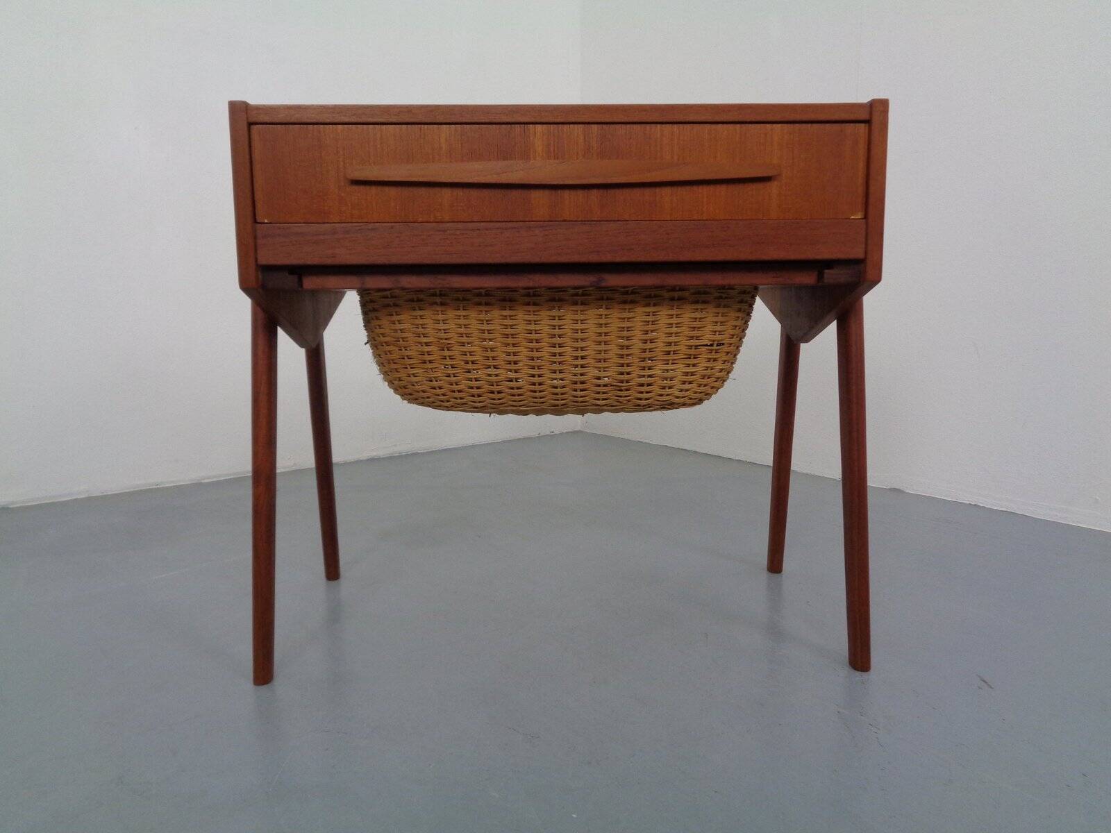 Danish Teak Sewing Box, 1960s