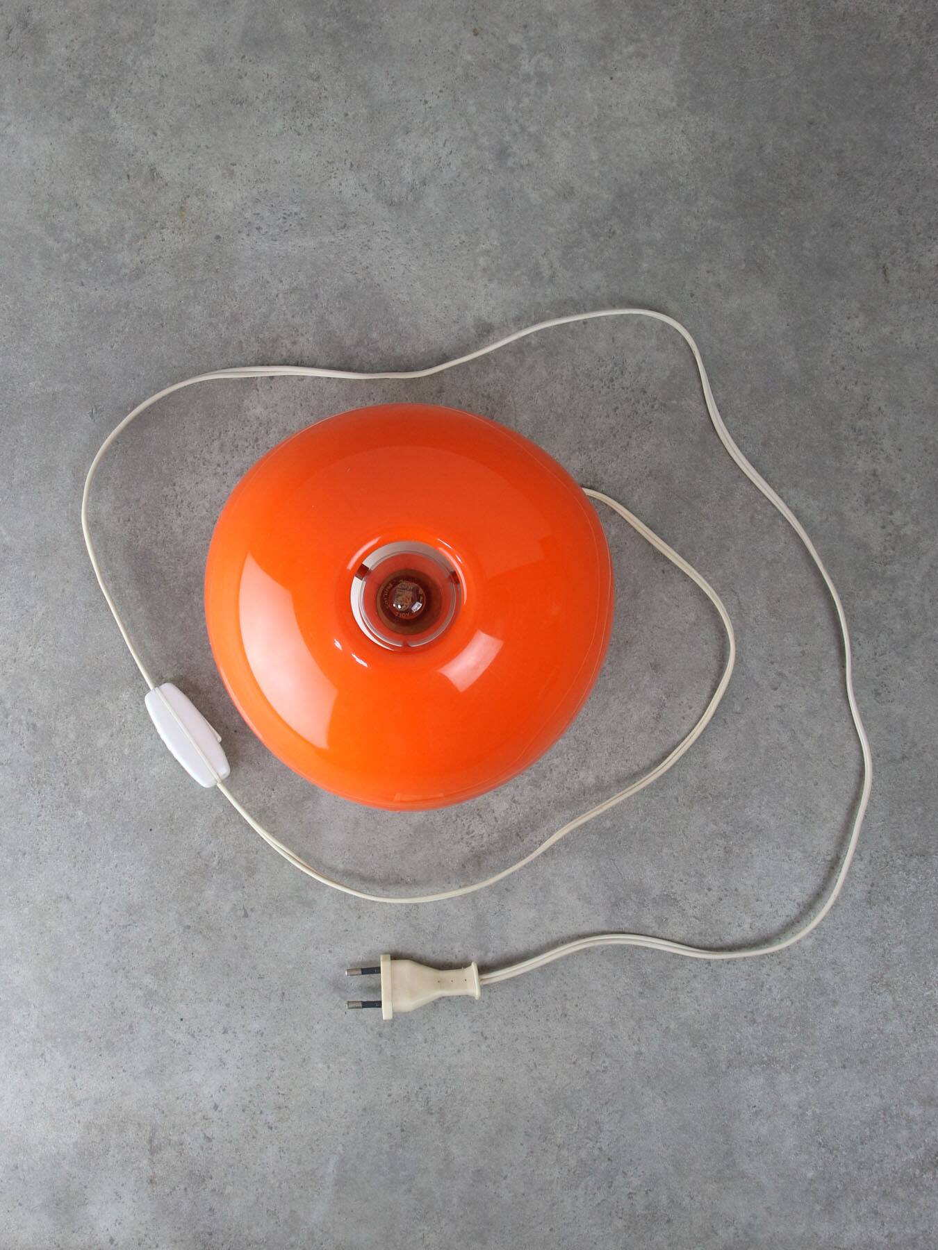 Space Age "Nule" Mushroom Table Lamp by Luigi Massoni for Guzzini, 1970s