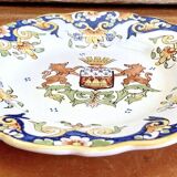 6 anciennes assiettes à dessert Desvres Fourmaintraux Rouen modèle Dinan 2