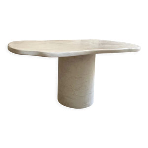 Table basse béton ciré