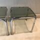 Paire de tables d’appoint années 70