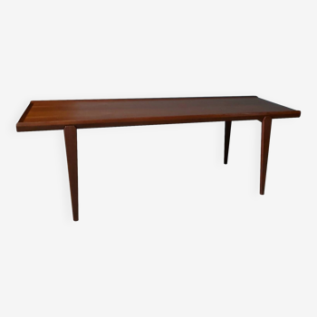 Danish design coffee table in solid teak