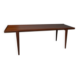 Danish design coffee table in solid teak