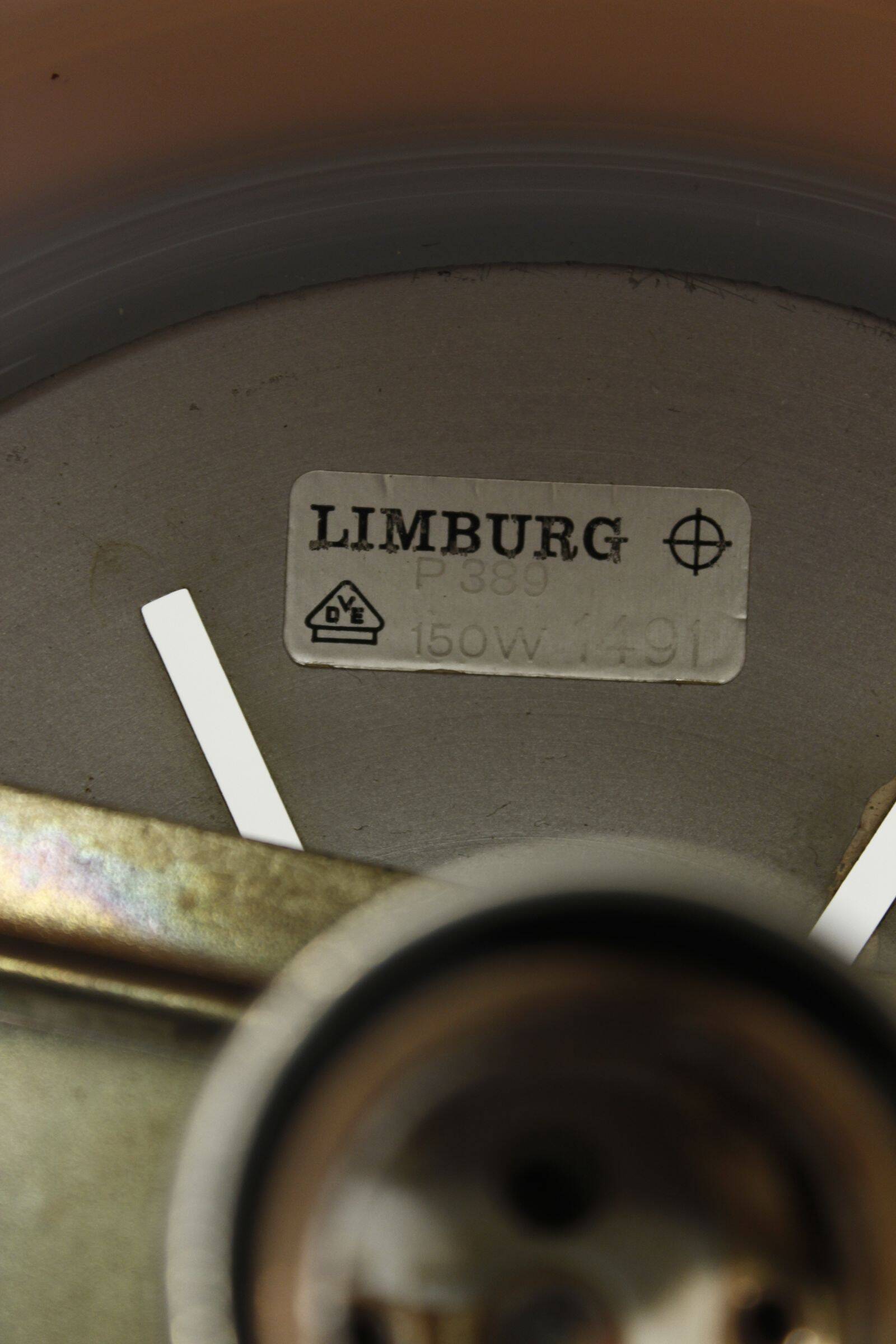 Scandinavian pine & opaline chandelier by Jan Wickelgren for Aneta Sweden, 1970s