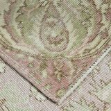 5x9 Light Red Green Vintage Area Rug, 160x274Cm SK 21509