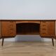Teak Desk by Svend Åge Madsen for H.P. Hansen, 1960s