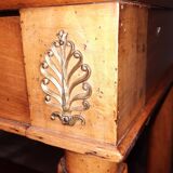 Empire console with columns