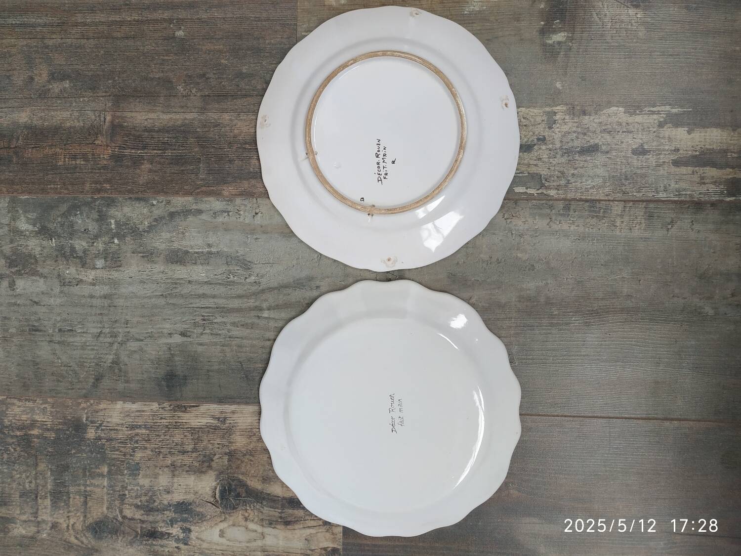 Rouen plate duo