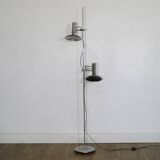 1970s double spotlight floor lamp in the style of Alain Richard
