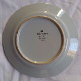 HB Quimper plate with floral decoration