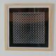 Victor Vasarely - Sérigraphie cinétique profonde C4