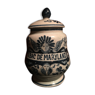 Pot à tabac de Maryland ancien