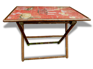 Ancienne table pliante