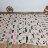 Handmade wool Berber rug 284 X 194 CM