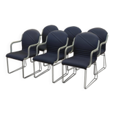 Ensemble de six fauteuils, design italien, années 1990.