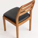 Dyrlund dining chair teakwood
