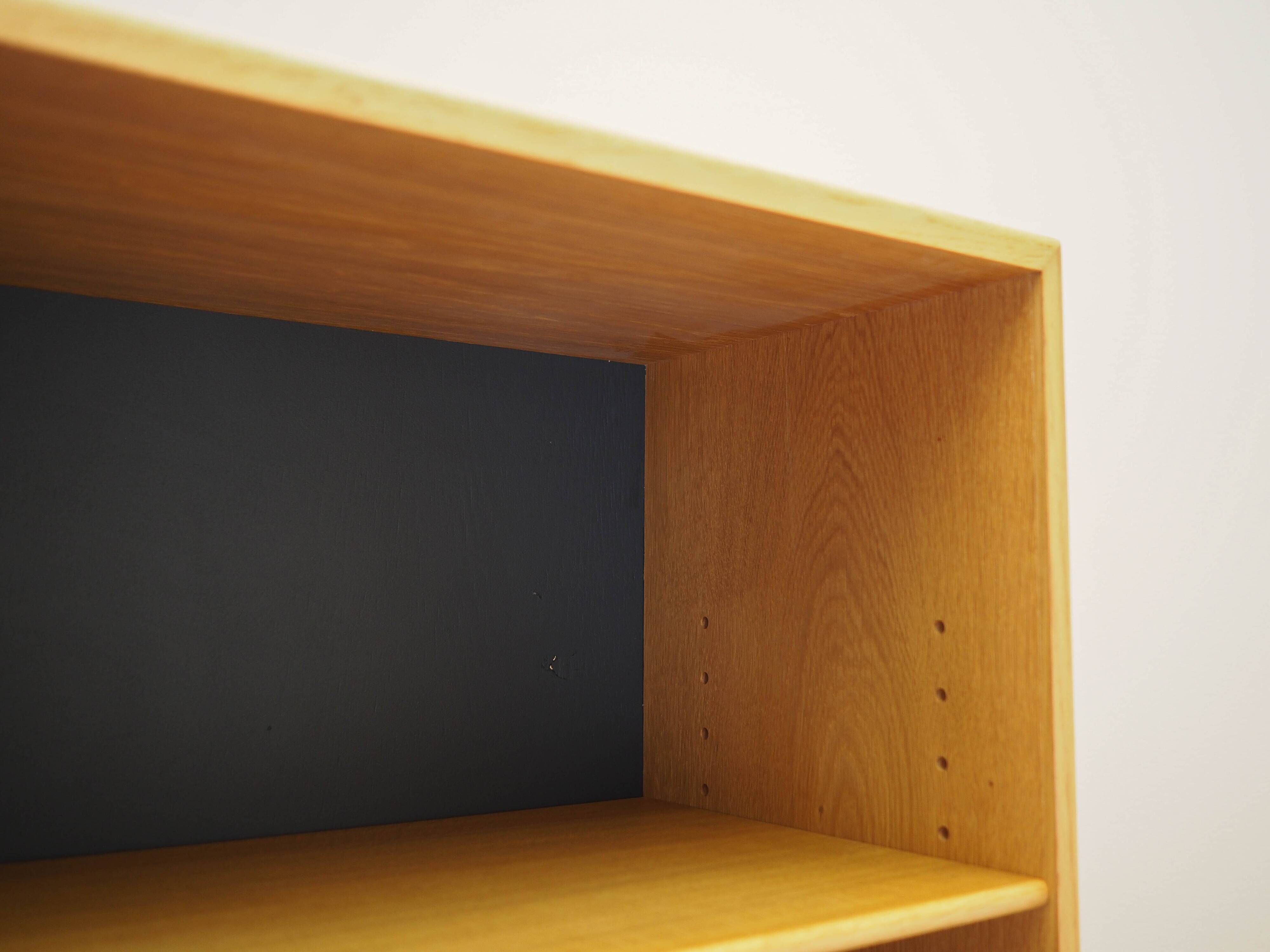 Ash bookcase, Danish design, 1960s, designer: Børge Mogensen