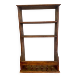 Étagère murale ancienne en bois