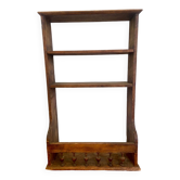 Old wooden wall shelf