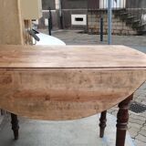 Table ronde style louis Philippe