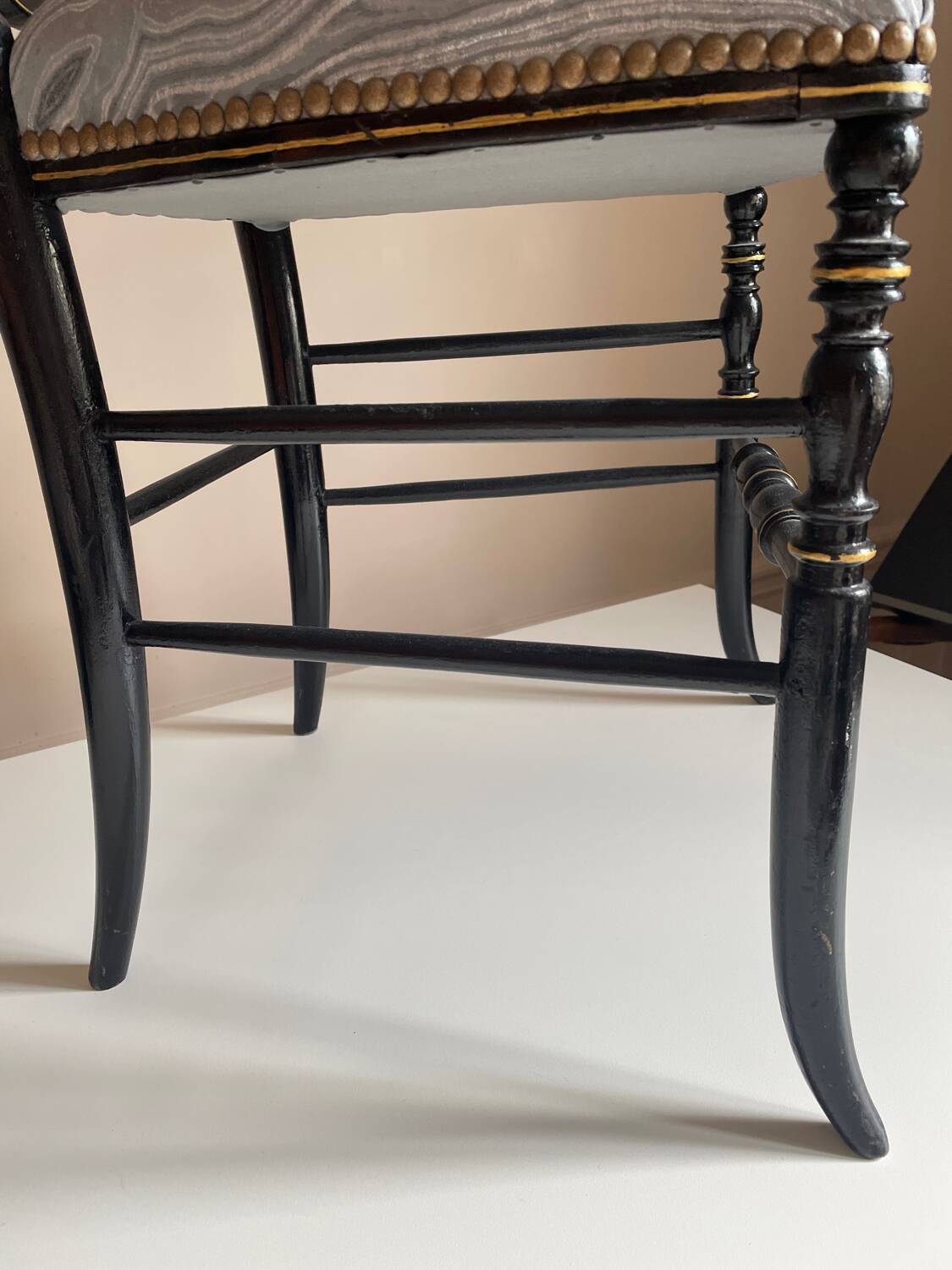 Second Empire theater chair