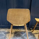 Barrel Chairs All wood Pierre Guariche ARP Steiner x2