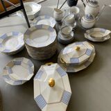 Set XXL crockery Limoges A.Lanternier