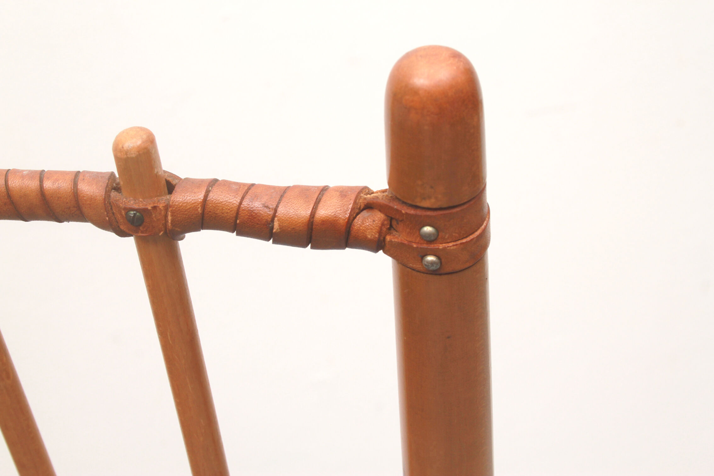 1950s chair in cherrywood, Albert Haberer