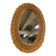 Rattan mirror 1960