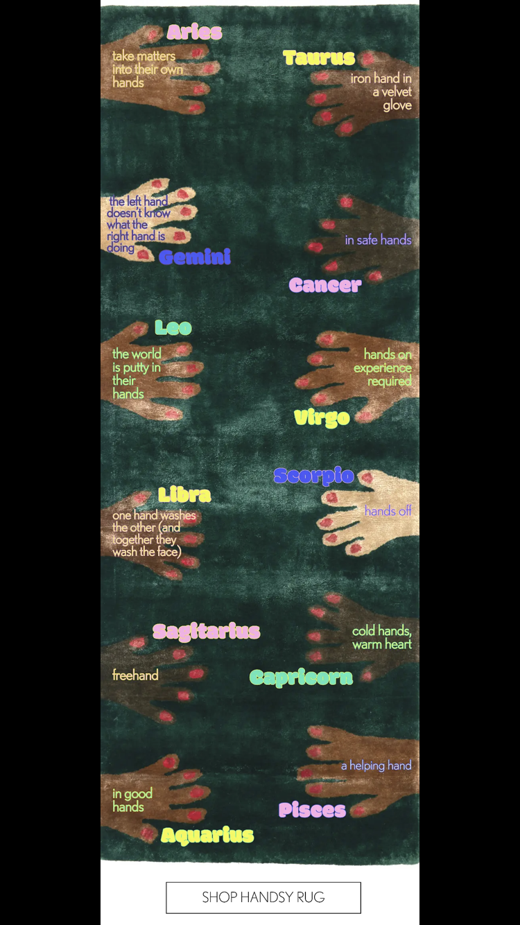 Cold picnic handsy runner, green