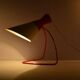 Napako Mid-Century Red and White Table Lamp, Josef Hurka, 1950s