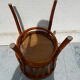 Bistro chair in curved wood and caning – Thonet style – 20th century seat