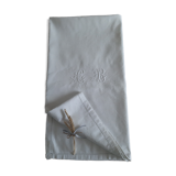 Old monogrammed table C B