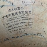 Terrestrial globe. Forest 1880 Perfect condition