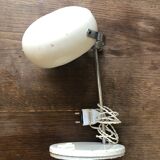 Vintage white lamp adjustable globe