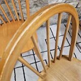 Set of 4 Danish chairs with vintage bars