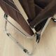 Brown velour armchair, Danish design, 1970s, production: Denmark