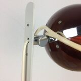 Lampe space age eyeball années 70, rouge