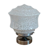 Lampe vintage verre de clichy