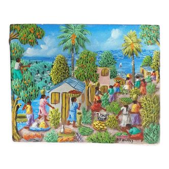 Painting signed alaby