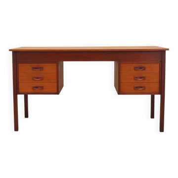 Bureau en teck, design danois, années 1970, production : Danemark