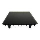 Mid-Century Coffee Table In The Style Of Gianfranco Frattini, Black Wood