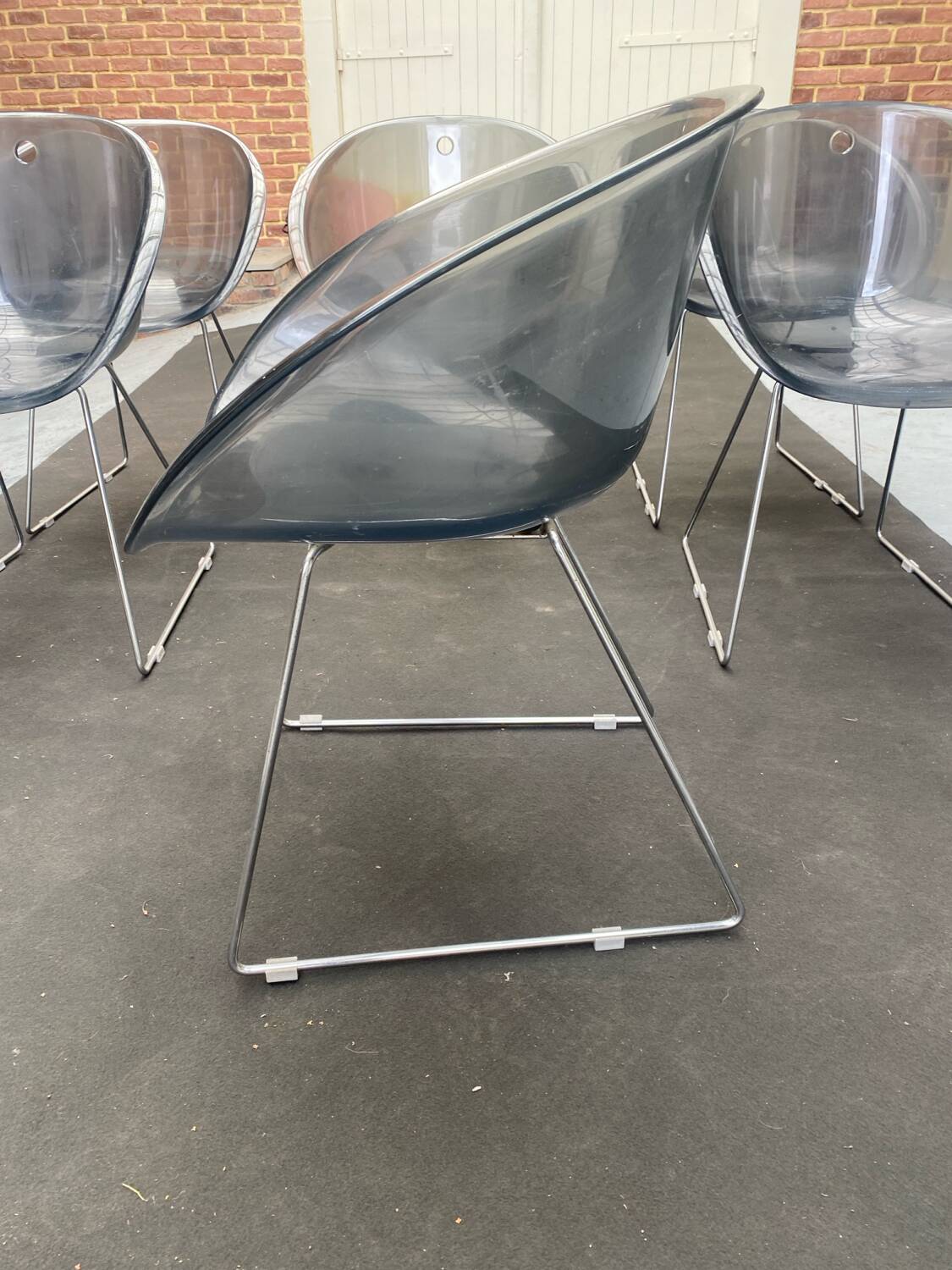 Set of 6 Italian chairs