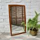 Vintage retro wall mirror rectangular 67x39 cm