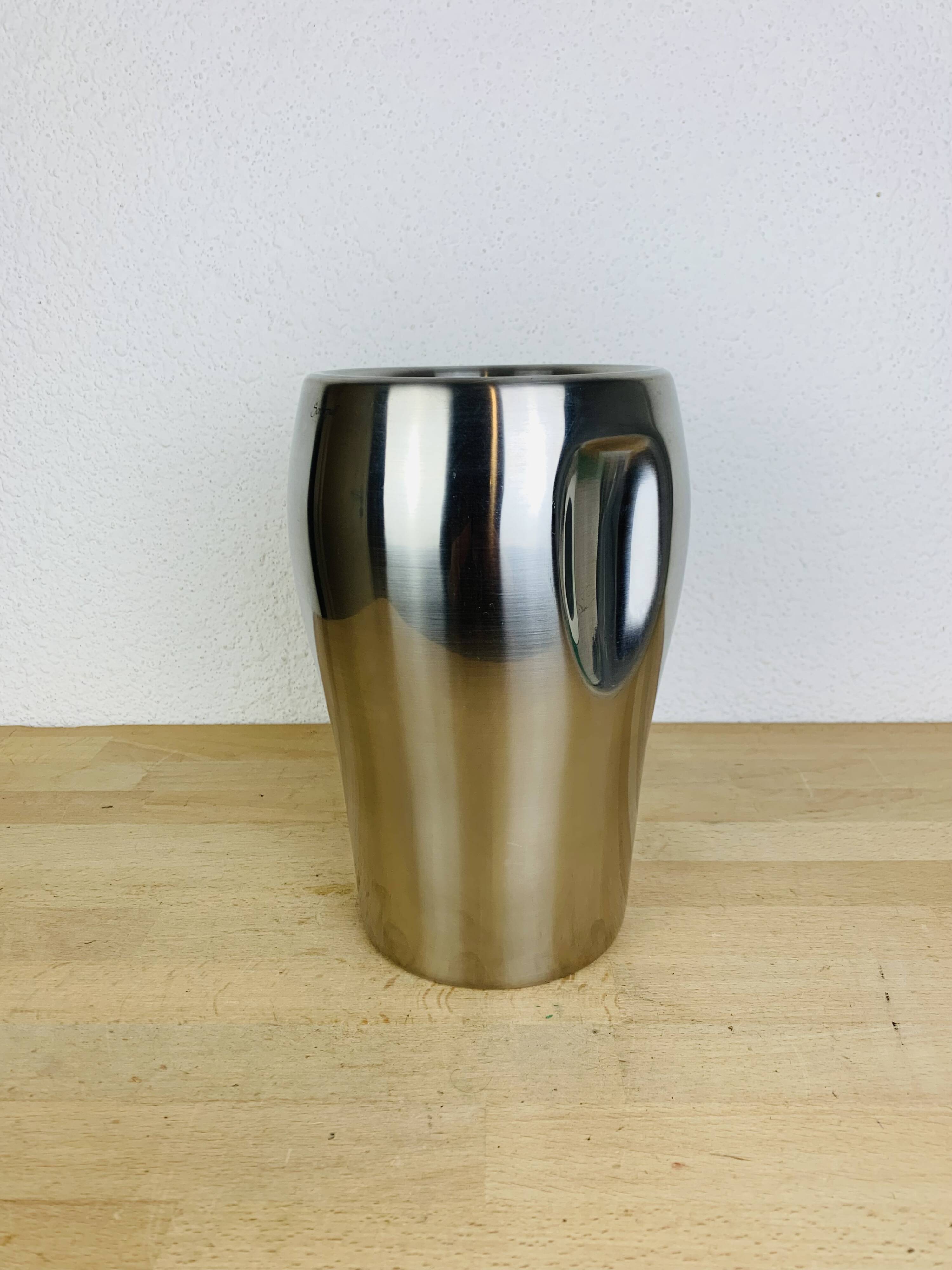 Screwpull design stainless steel wine bucket