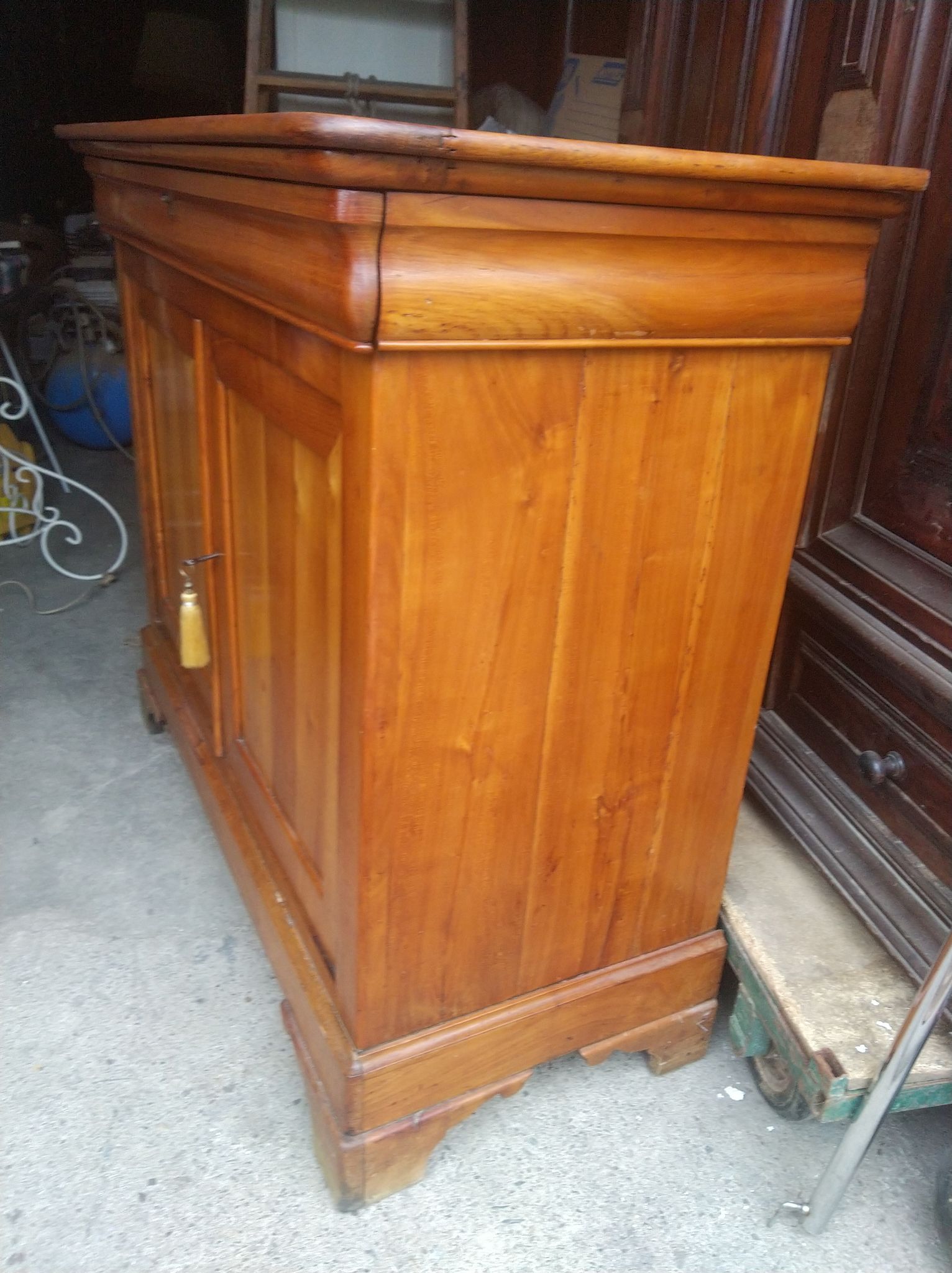 Louis Philippe period cherrywood sideboard
