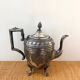 Silver-plated teapot - Napoleon III style - 1870