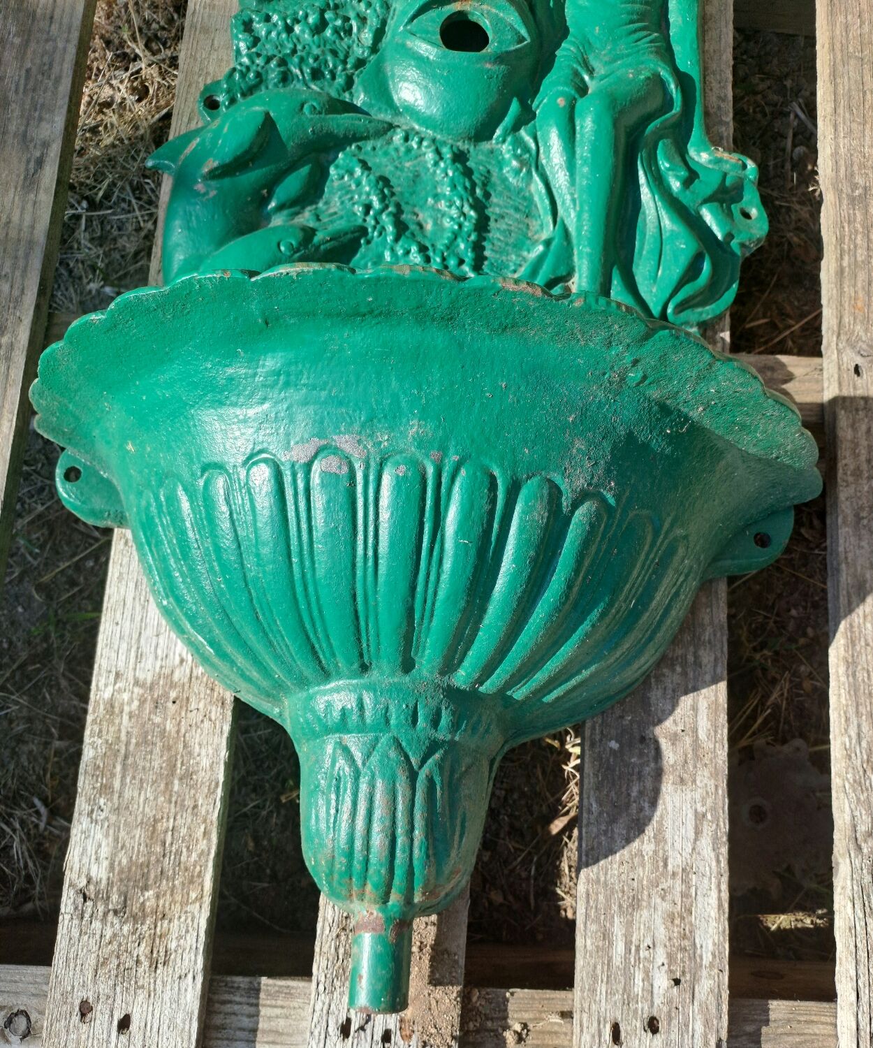 Cast iron fountain
